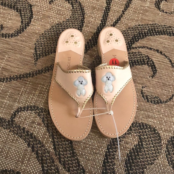 NWOT Jack Rogers size 11 Poodle Sandals - Picture 2 of 6